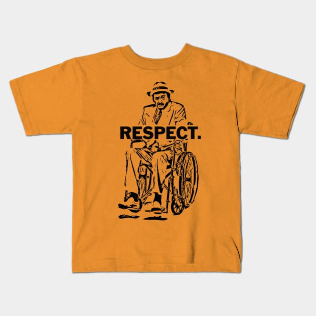 Guy Caballero Respect SCTV Kids T-Shirt by Pop Fan Shop